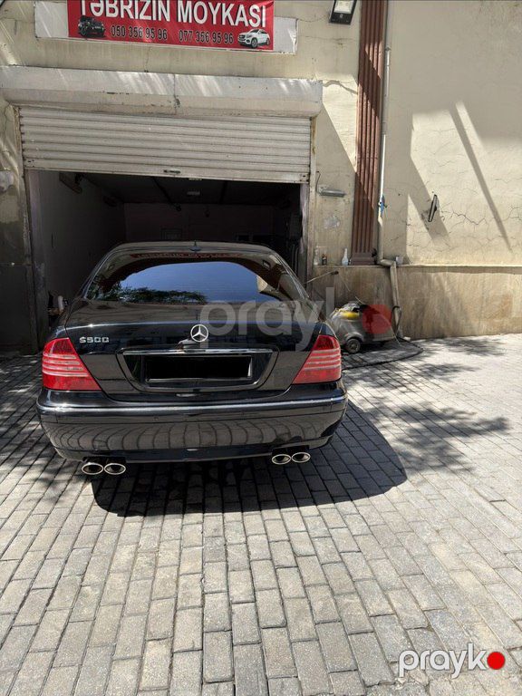 Mercedes S 350, 3.7 L, 2003 il, 220 000 km — Avtomobillər, Bakı (3)