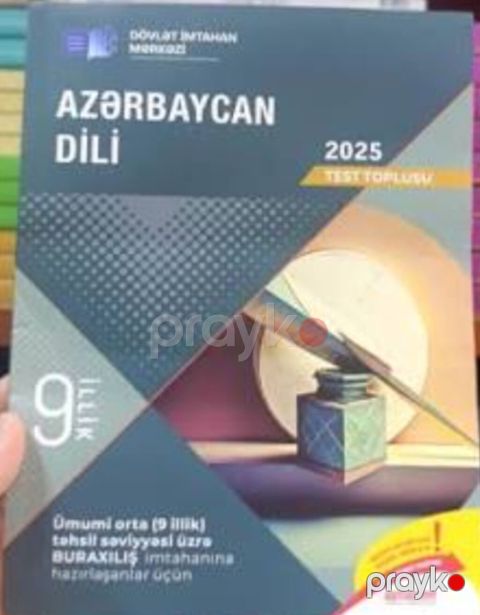 Məhsul: “Azərbaycan dili – 2025 Test Toplusu” Nəşriyyat/İnstitut — Ordubad