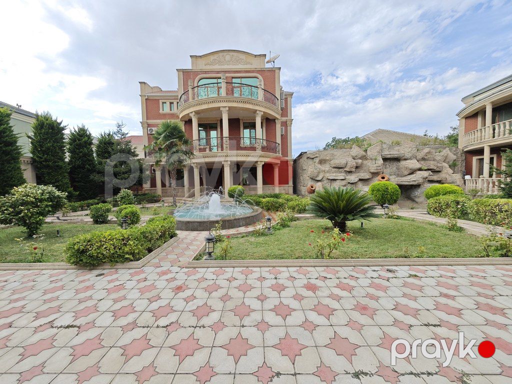 Satılır 6 otaqlı həyət evi/bağ evi 350 m² — Ev, villa, Bakı (4)