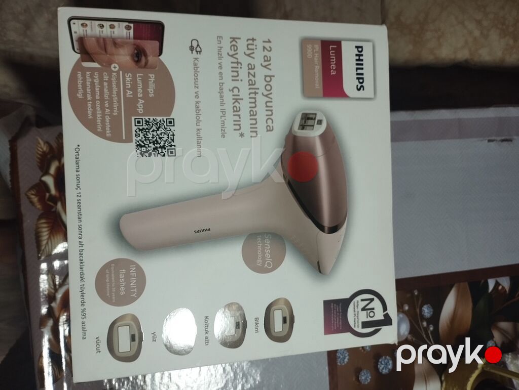 Təzədi 1 ay işlənib satılır ünvandan götürmə Philips Lumea — Usturalar, trimmerler və epilyatorlar, Mingəçevir (3)