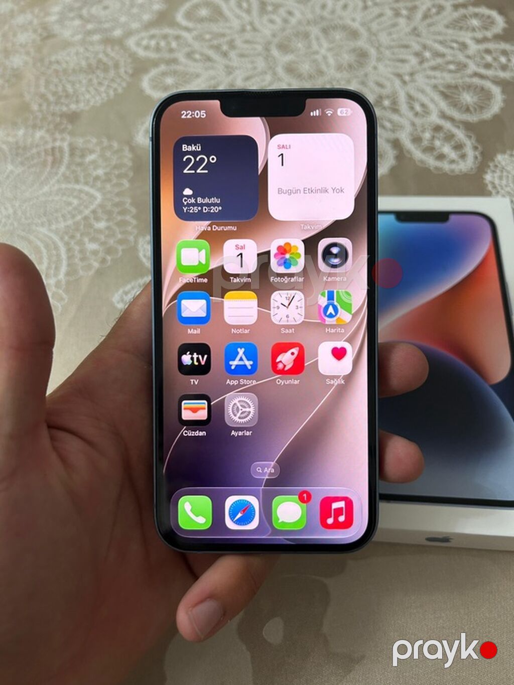 IPhone 14, 128 GB, Mavi, Face ID — Apple iPhone, Bakı (2)