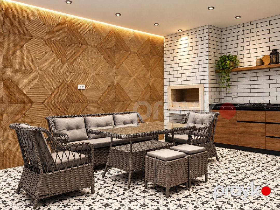 Satılır 4 otaqlı həyət evi/bağ evi 280 m² — Ev, villa, Bakı (4)