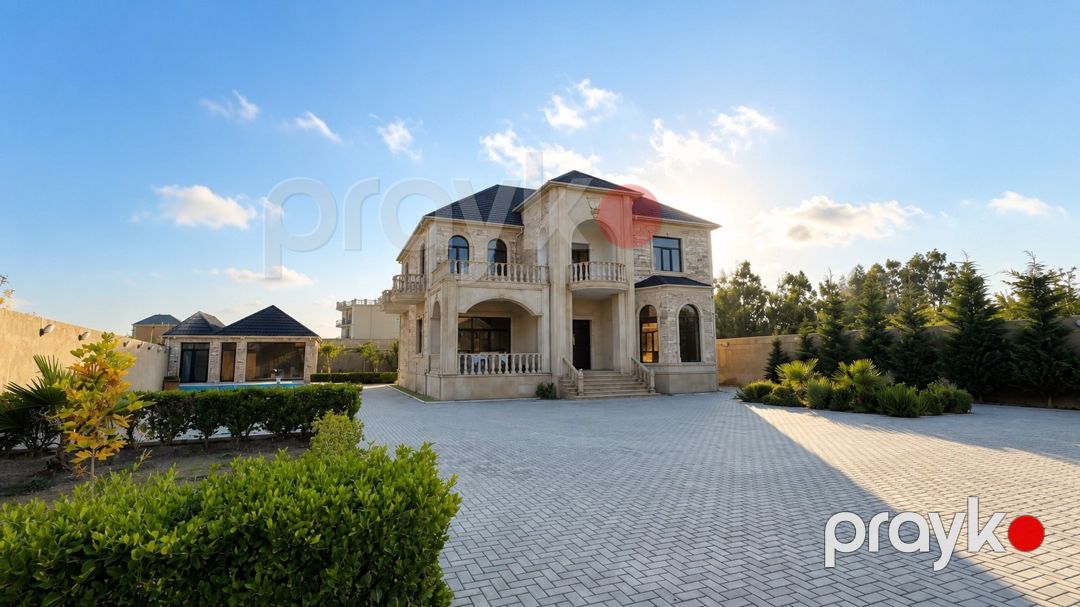 Satılır 5 otaqlı həyət evi/bağ evi 400 m² — Ev, villa, Bakı (2)