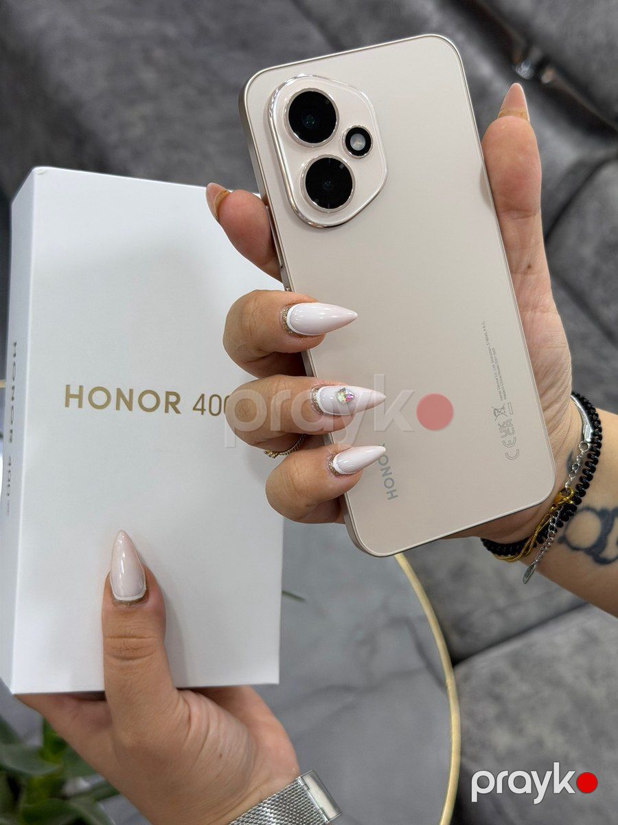 Honor 400 Desert Gold 256GB/8GB — Smartfonlar, Bakı (5)