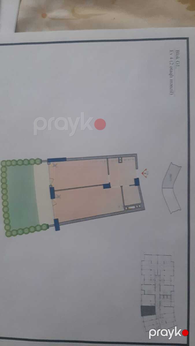 Satılır 2 otaqlı yeni tikili 74.1 m² — Mənzil, Bakı (11)