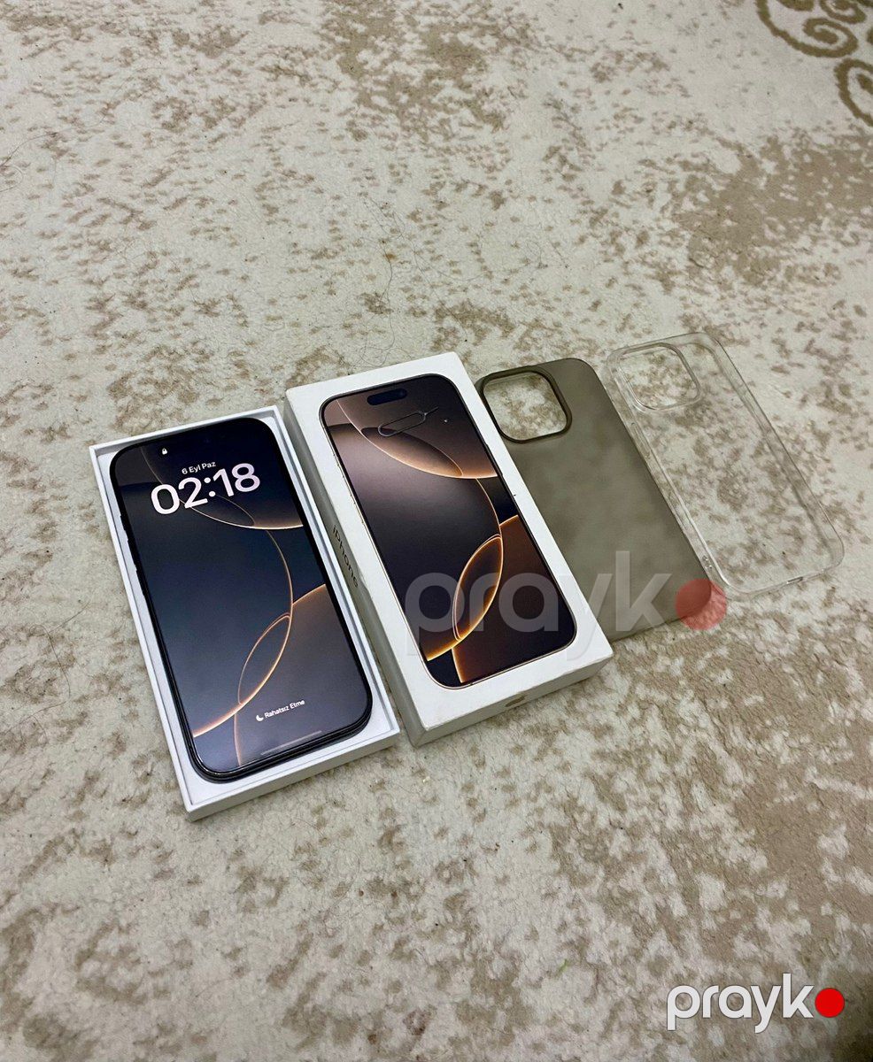 Apple iPhone 16 Pro Black Titanium 256GB/8GB — Smartfonlar, Bakı (3)
