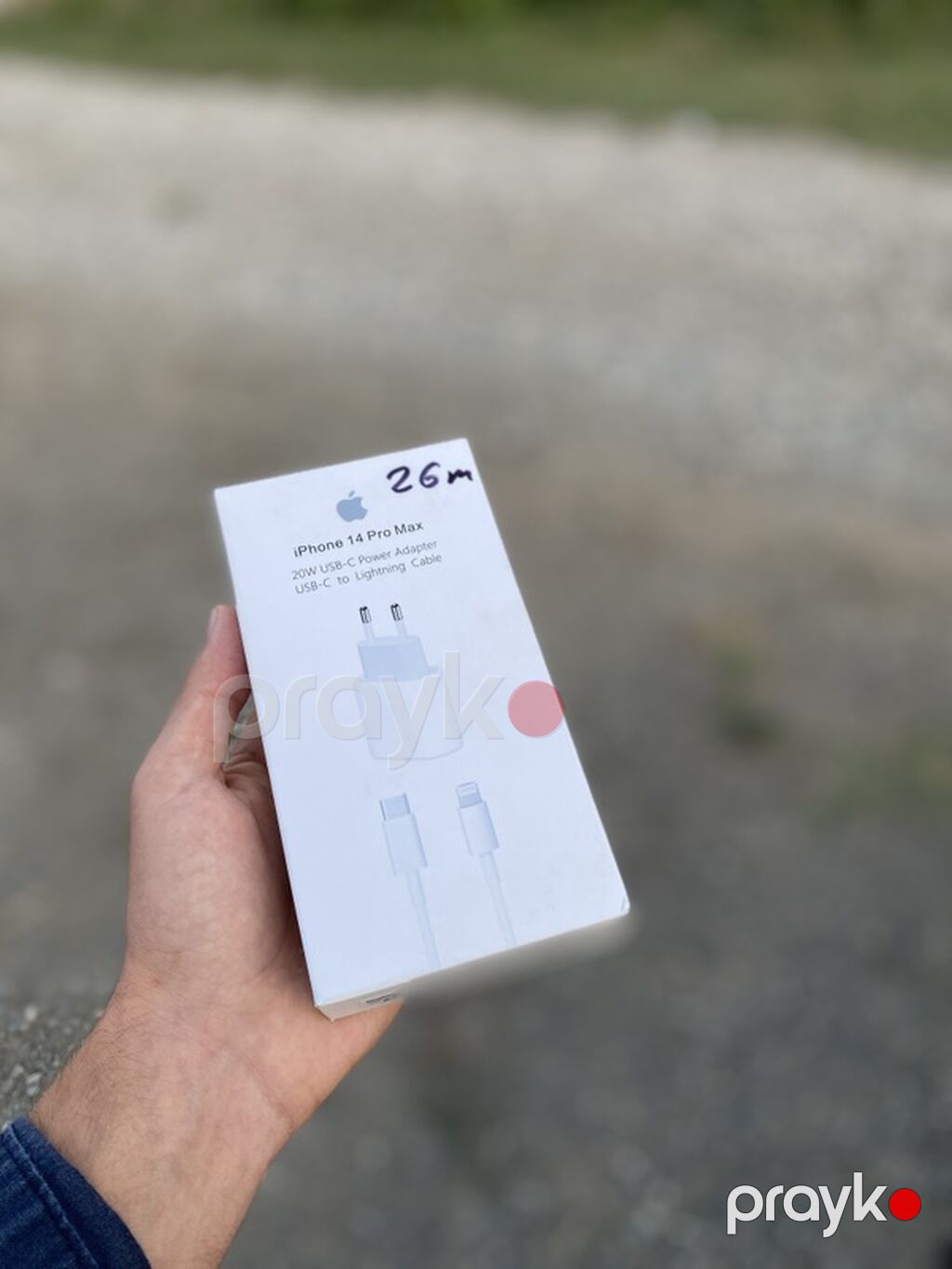 Məhsul: iPhone 14 Pro Max üçün Usb‑c sürətli enerji adapteri və kabel — Şarj cihazları, Xaçmaz