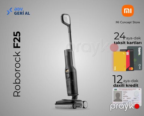 Vertikal tozsoran "Roborock F25" — Bakı