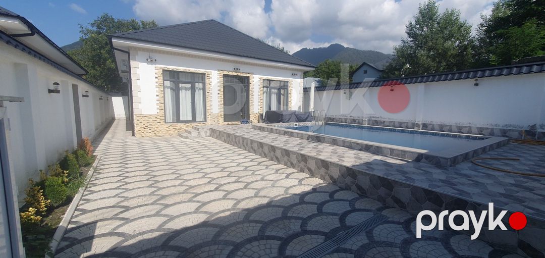 Satılır 4 otaqlı həyət evi/bağ evi 110 m² — Ev, villa, Qəbələ (8)