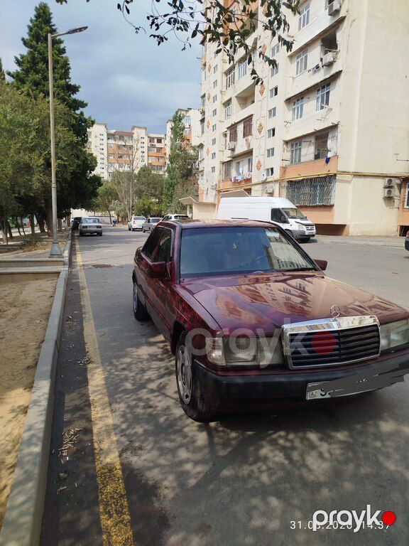Mercedes 190, 1.8 L, 1992 il, 333 336 km — Avtomobillər, Bakı