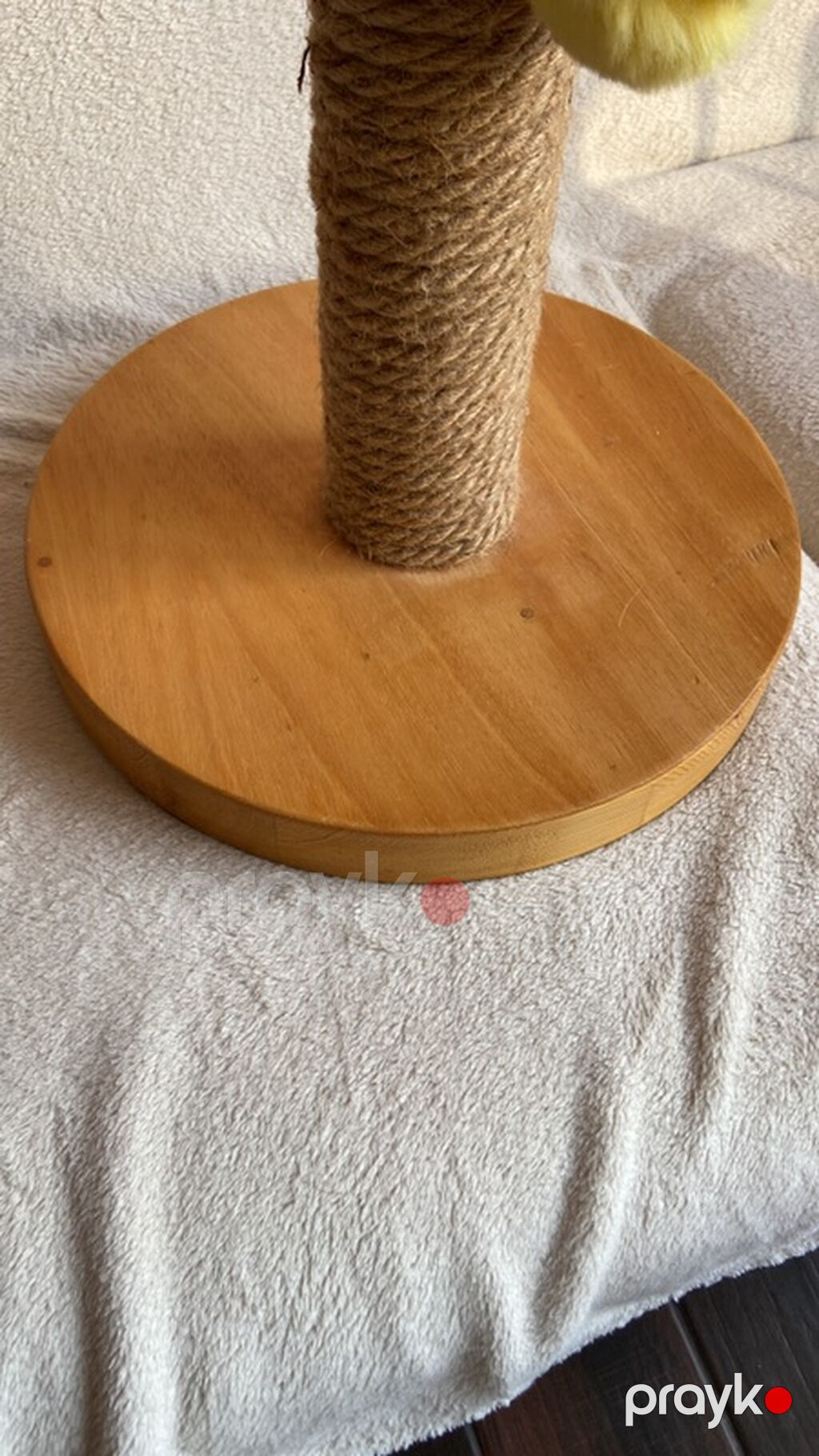 Pişik üçün qaşıma dirəyi - Material: təbii ağacdan hazırlanmış — Oyuncaqlar və tırnaq araları, Bakı (3)