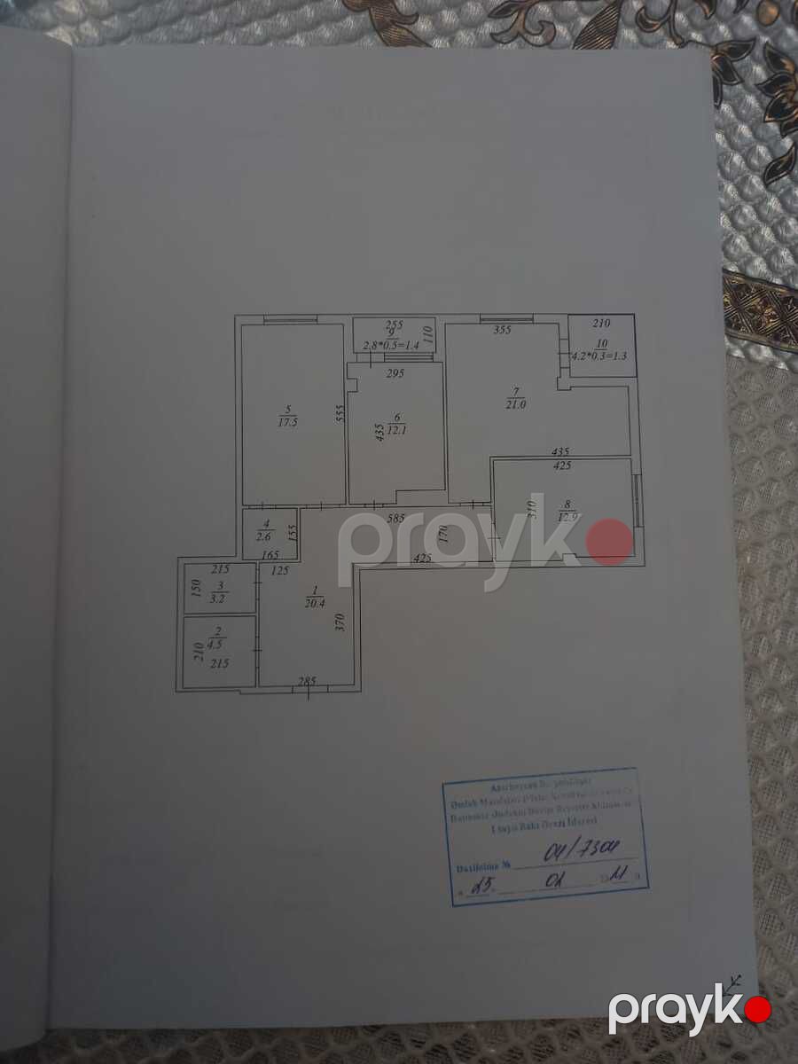 Satılır 3 otaqlı yeni tikili 105 m² — Mənzil, Bakı (2)