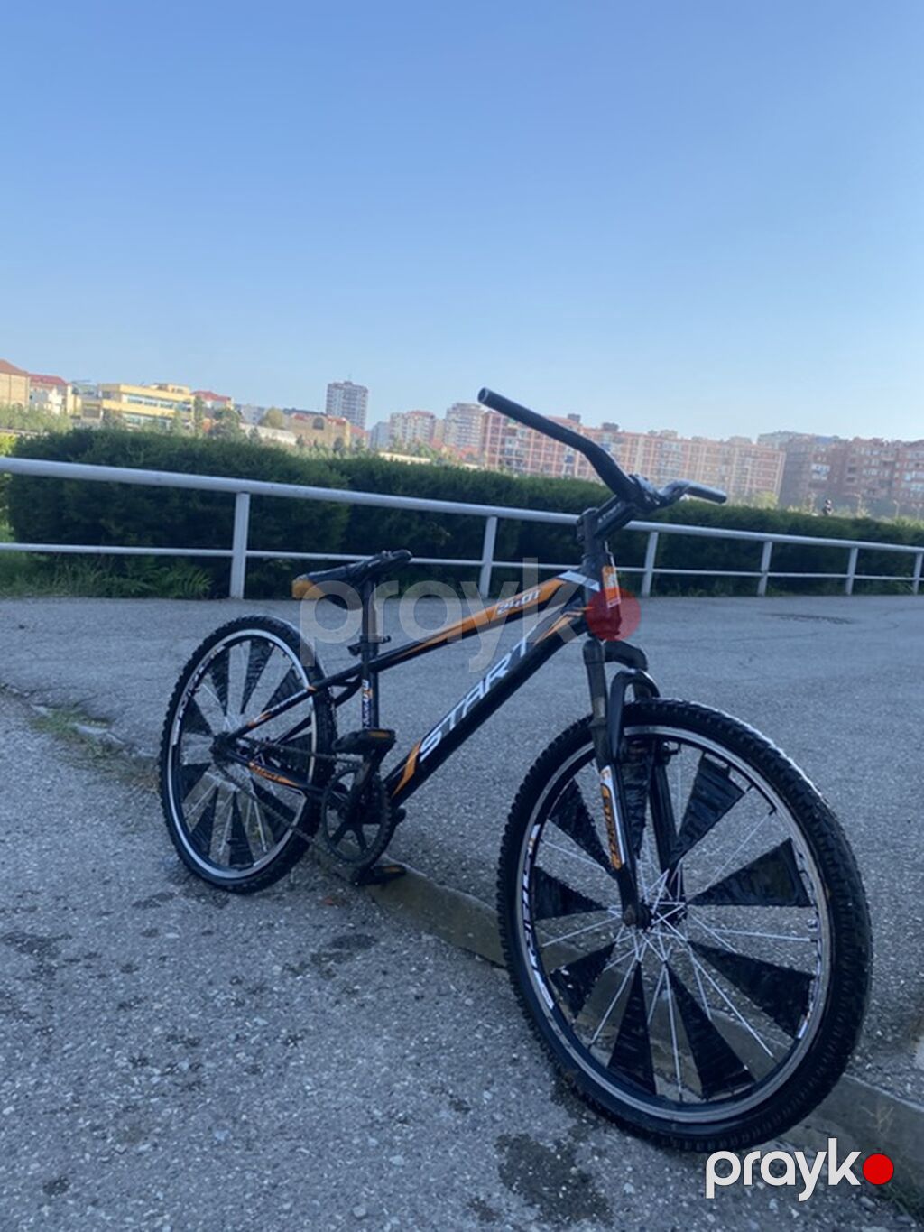 Velosiped – Start S1 (BMX/şəhər üslubunda) - Rəng: qara-narıncı — BMX, Bakı