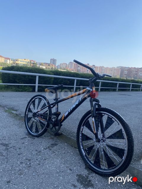 Velosiped – Start S1 (BMX/şəhər üslubunda) - Rəng: qara-narıncı — Bakı