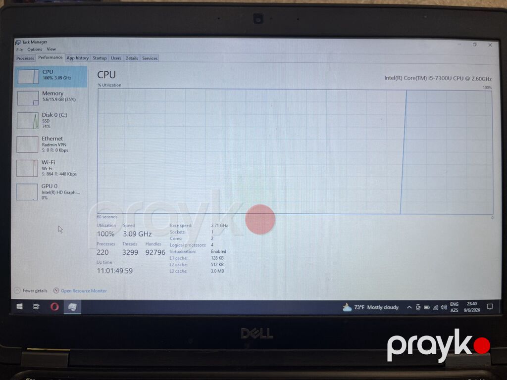 İşlənmiş Dell Latitude, 14 Intel Core i5, 256 GB, Pulsuz çatdırılma — Dell, Bakı (3)