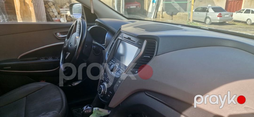 Hyundai Santa Fe, qara rəng — Avtomobillər, Şəmkir (6)