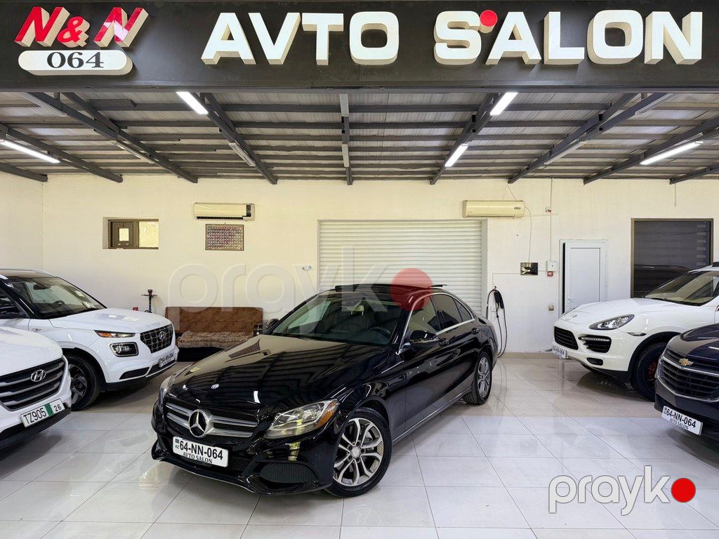 Mercedes C 300, 2.0 L, 2017 il, 142 000 km — Avtomobillər, Sumqayıt