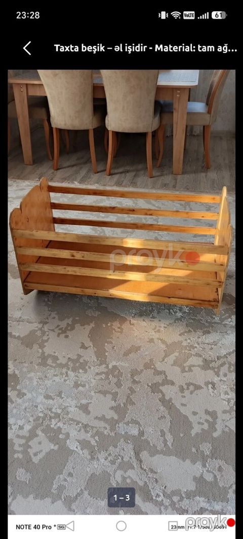 Uşaq beşiyi — Bakı