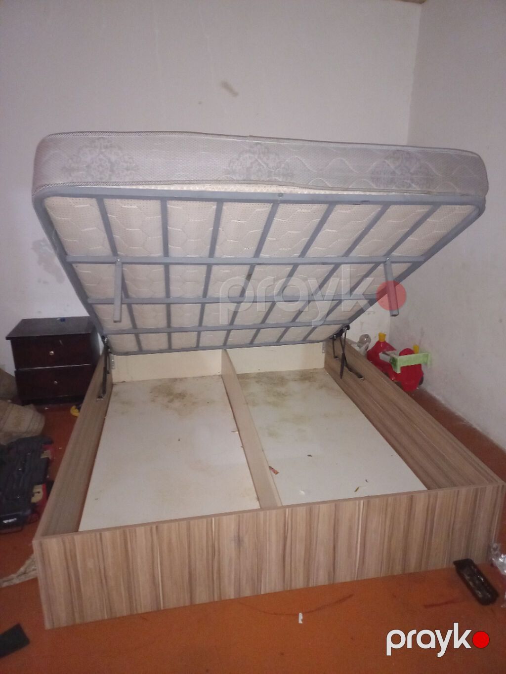 İşlənmiş, İkinəfərlik çarpayı, Bazalı, Matras ilə, Siyirməli, Türkiyə — Yataqlar, Bakı (2)