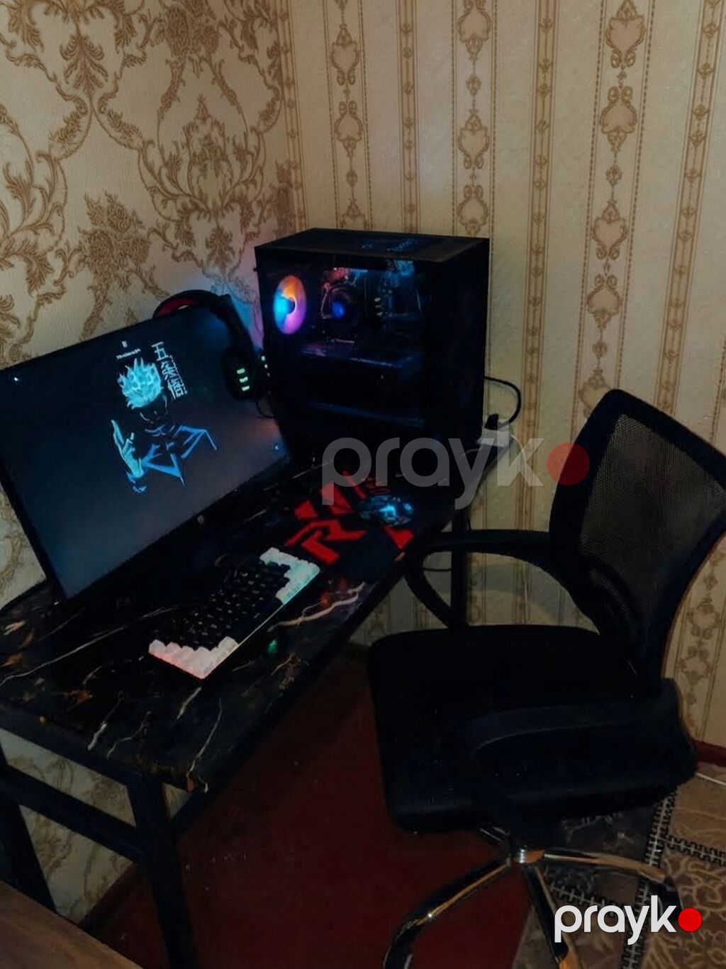 Monitor: HP X24 Gaming (144Hz, IPS) Prosessoru: Intel Core i3-10100F — Masaüstü kompüterlər, Xaçmaz (2)