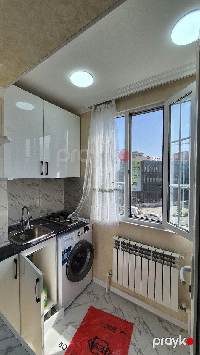 2-otaqlı mənzil kirayə verilir, Qara Qarayev m., 45 m² — Mənzil, Bakı (3)