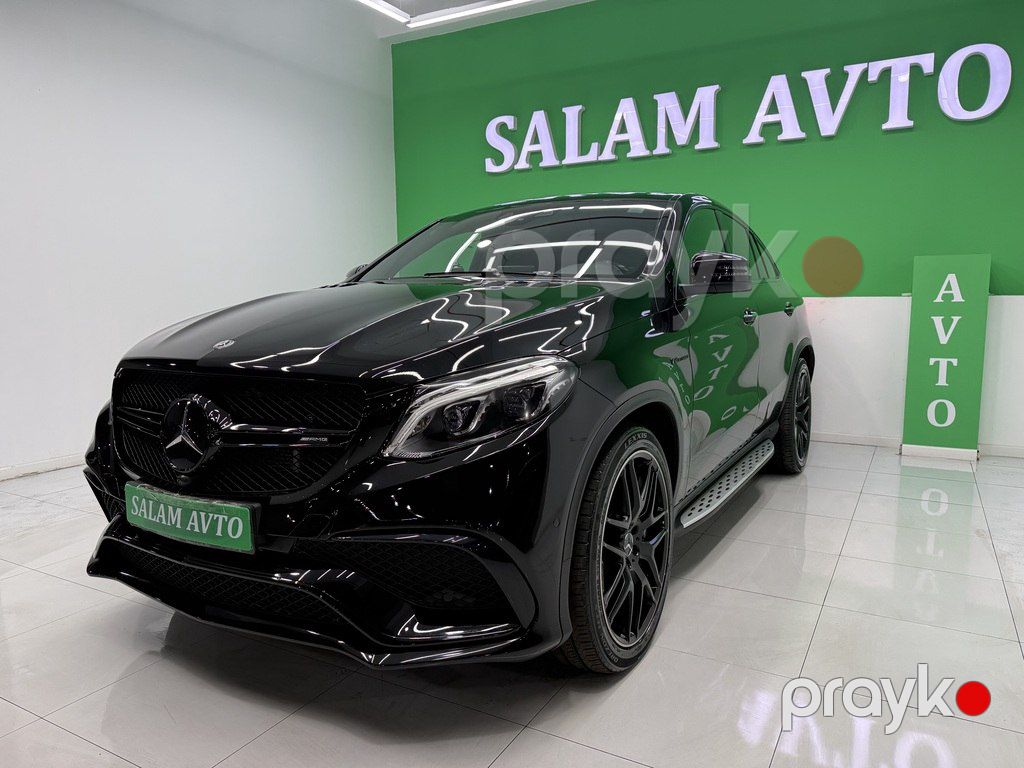 Mercedes GLE 63 AMG 4MATIC Coupe, 5.5 L, 2018 il, 63 800 km — Avtomobillər, Bakı (3)