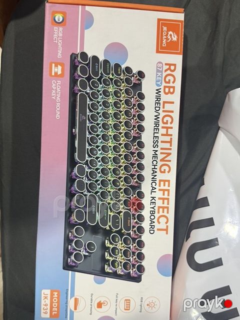 Jeqang JK-939 mexaniki klaviatura - 87 düyməlik kompozisiya - RGB — Bakı