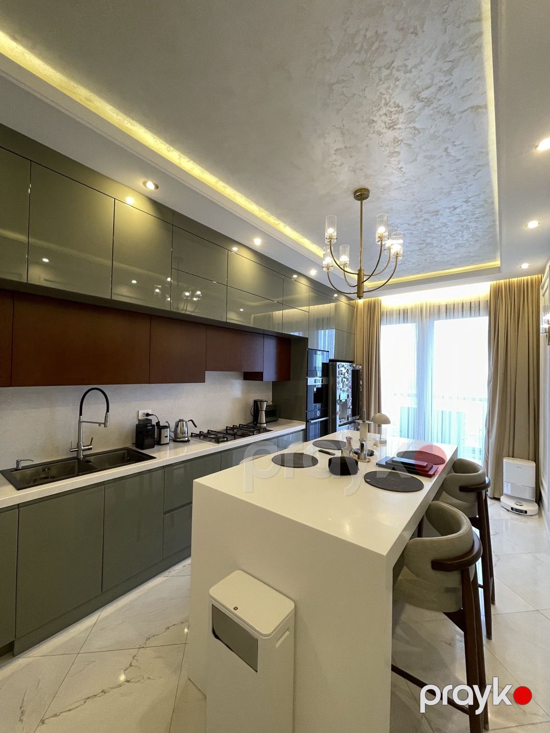 4-otaqlı yeni tikili, İsmayıl bəy Qutqaşınlı küç., 217 m² — Mənzil, Bakı (9)