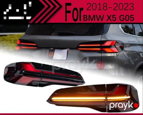 "BMW G05" 2023 restyling stop işıqları — Bakı
