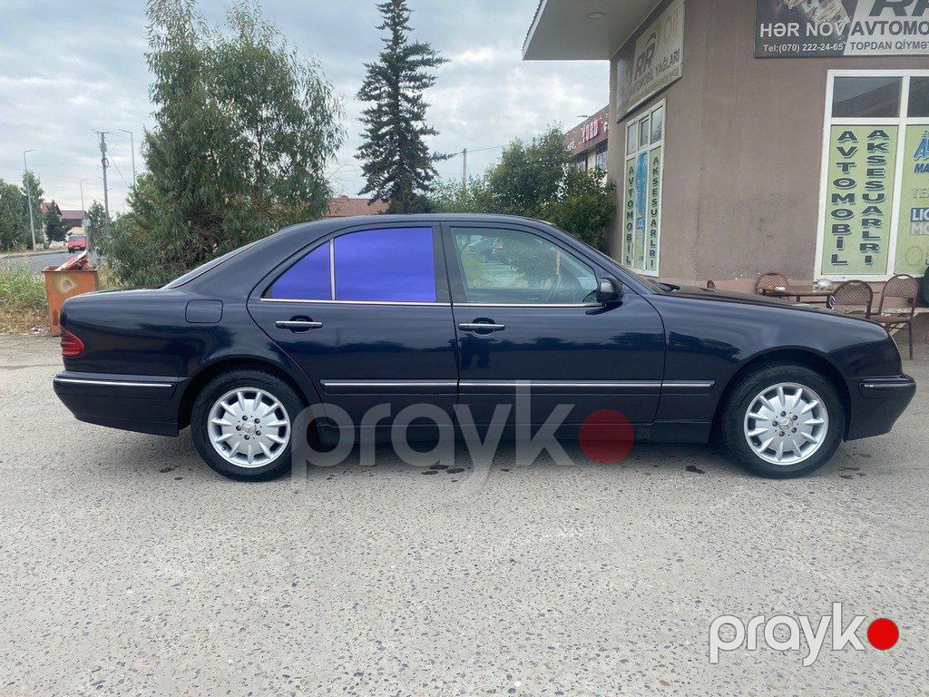 Mercedes E 270, 2.7 L, 2000 il, 333 000 km — Avtomobillər, Bakı (3)