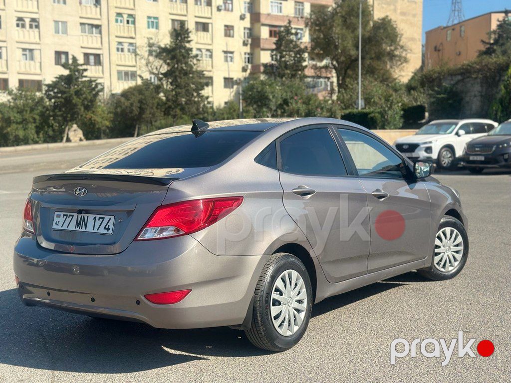 Hyundai Accent, 1.6 L, 2017 il, 100 000 km — Avtomobillər, Bakı (6)