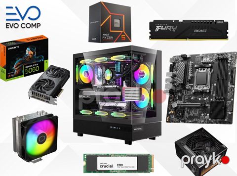 Evo Gaming PC Speed RTX 5060 8GB Ryzen 5 7600X 16GB 1TB — Bakı