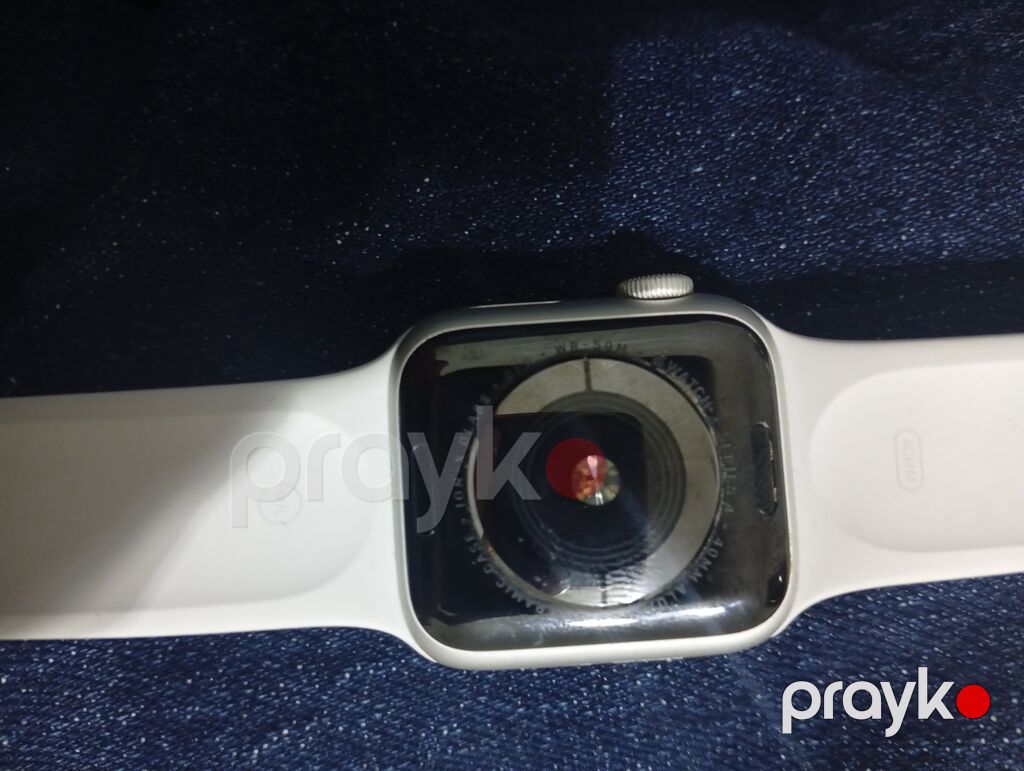 Məhsul: Apple Watch (alüminium korpus, ağ/silicondan qoşula bilən — Ağıllı saatlar, Gəncə (4)