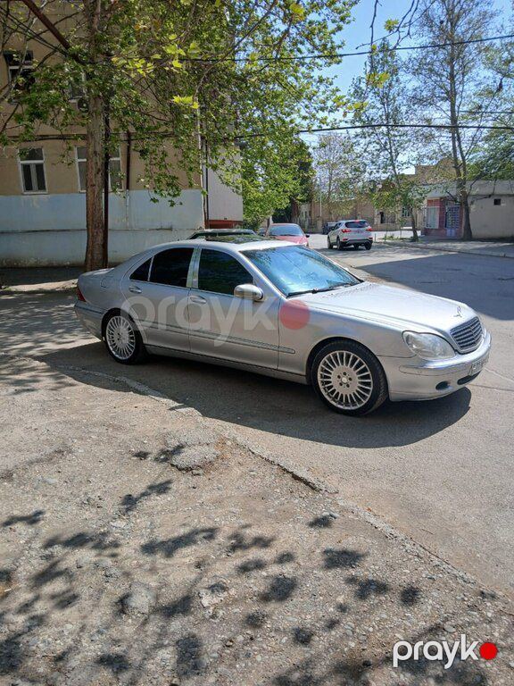 Mercedes S 320, 3.2 L, 2000 il, 540 000 km — Avtomobillər, Tovuz (5)