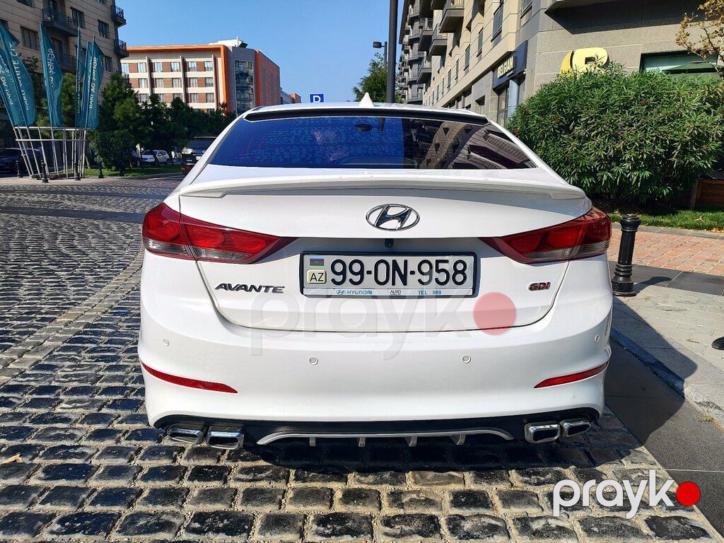 Hyundai Avante, 1.6 L, 2016 il, 208 787 km — Avtomobillər, Bakı (2)