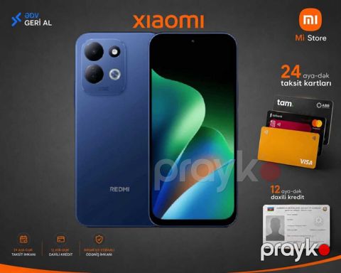 Xiaomi Redmi 17 Deep Blue 256GB/8GB — Bakı