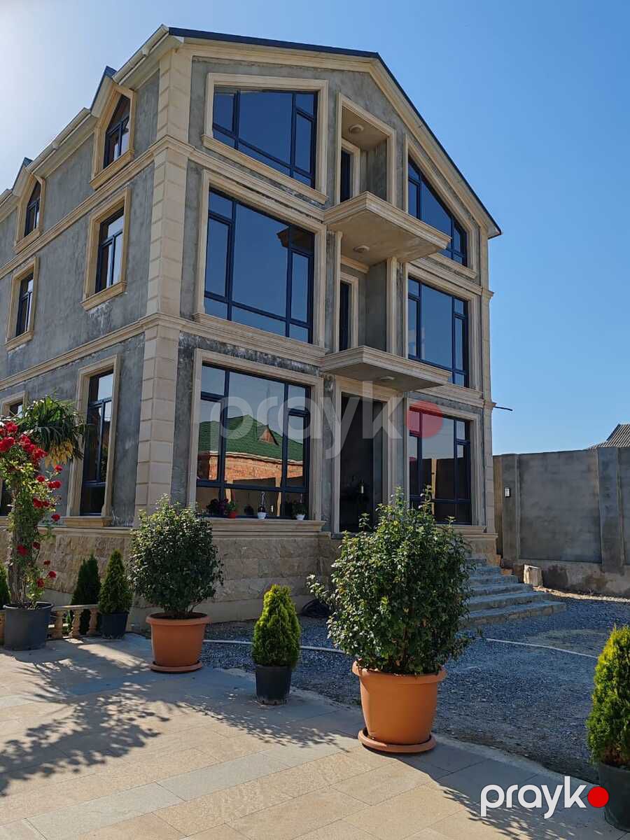 Satılır 10 otaqlı həyət evi/bağ evi 550 m² — Ev, villa, Bakı (3)