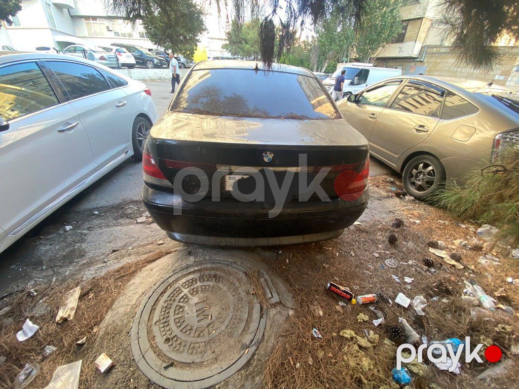 BMW 745, 4.4 L, 2002 il, 334 251 km — Avtomobillər, Bakı (2)