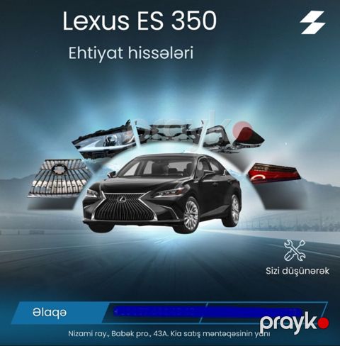 Lexus ES350 ehtiyat hissələri — Bakı