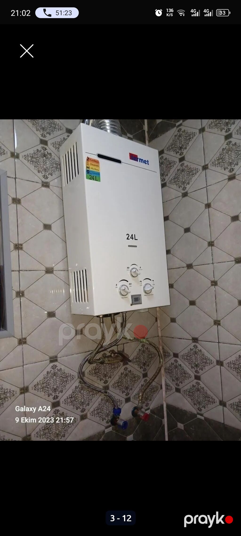 1 Otaqlı Mənzil Kirayə Verilir Yasamal rayonu — İnşaatçılar — Mənzil, Bakı (10)