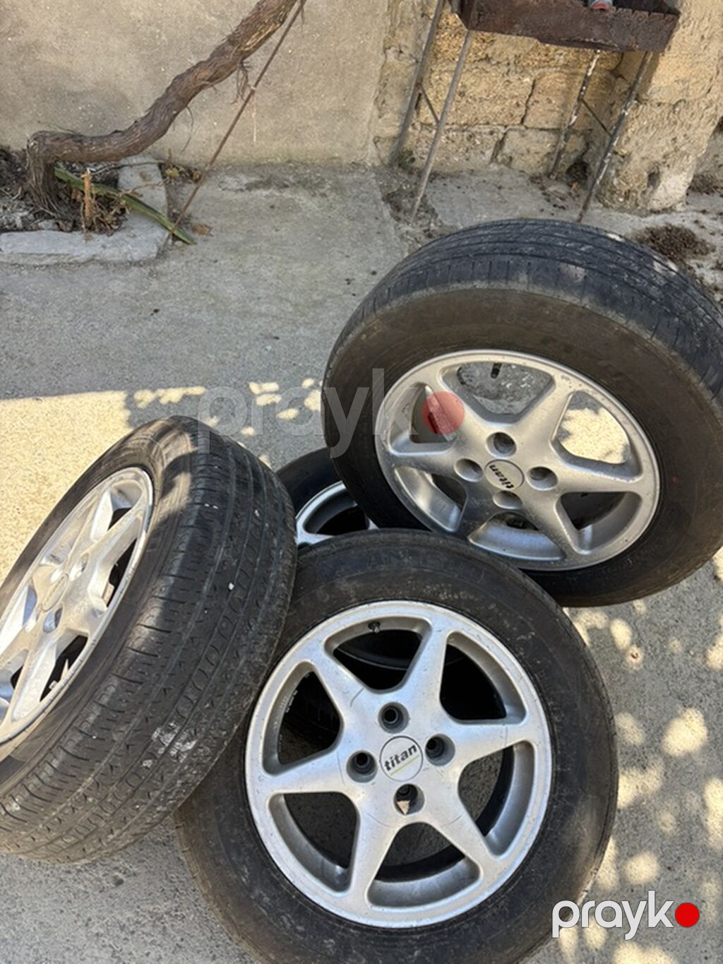 4 eded islenmis disk teker satilir.195-65-15 di olcusu. Hamisi yaxsi — Diskləri, Digah (2)