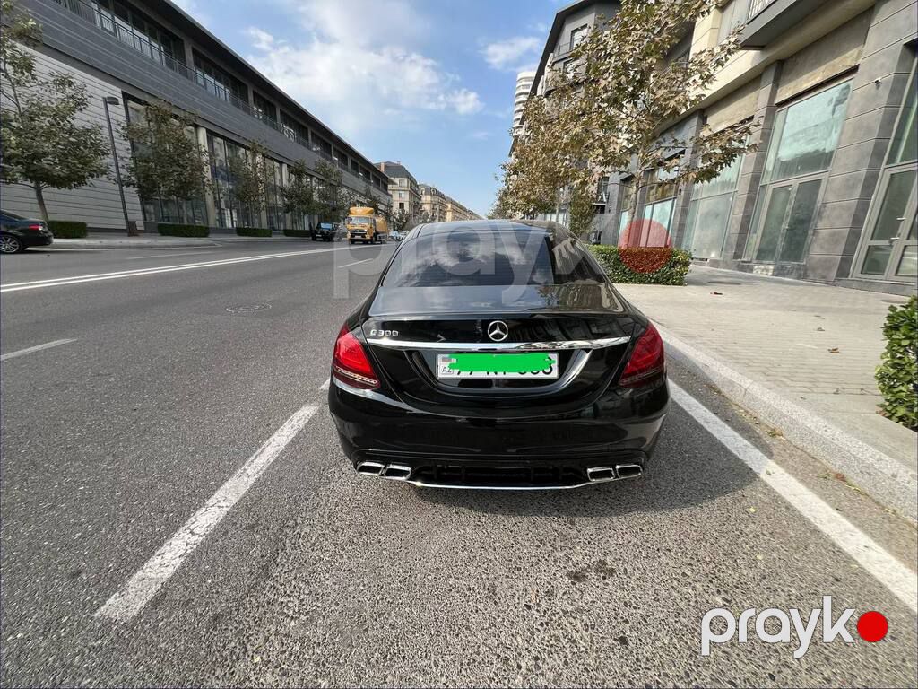 Mercedes C 300, 2.0 L, 2021 il, 110 000 km — Avtomobillər, Bakı (9)