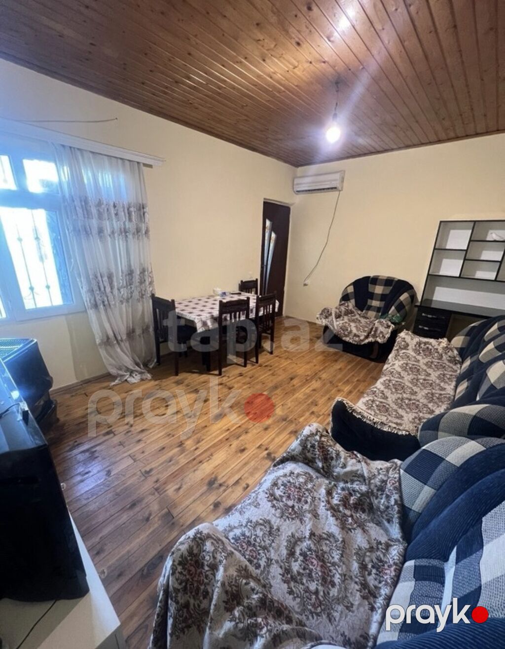 Əmircanda 2 otaglı həyət evi kirayə verilir, evdə vər bir şəraət — Qonaq otağı üçün, Bakı (7)