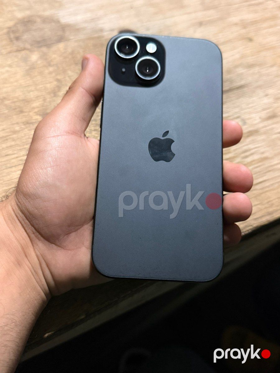 Apple iPhone 15 Black 128GB/6GB — Smartfonlar, Bakı (2)