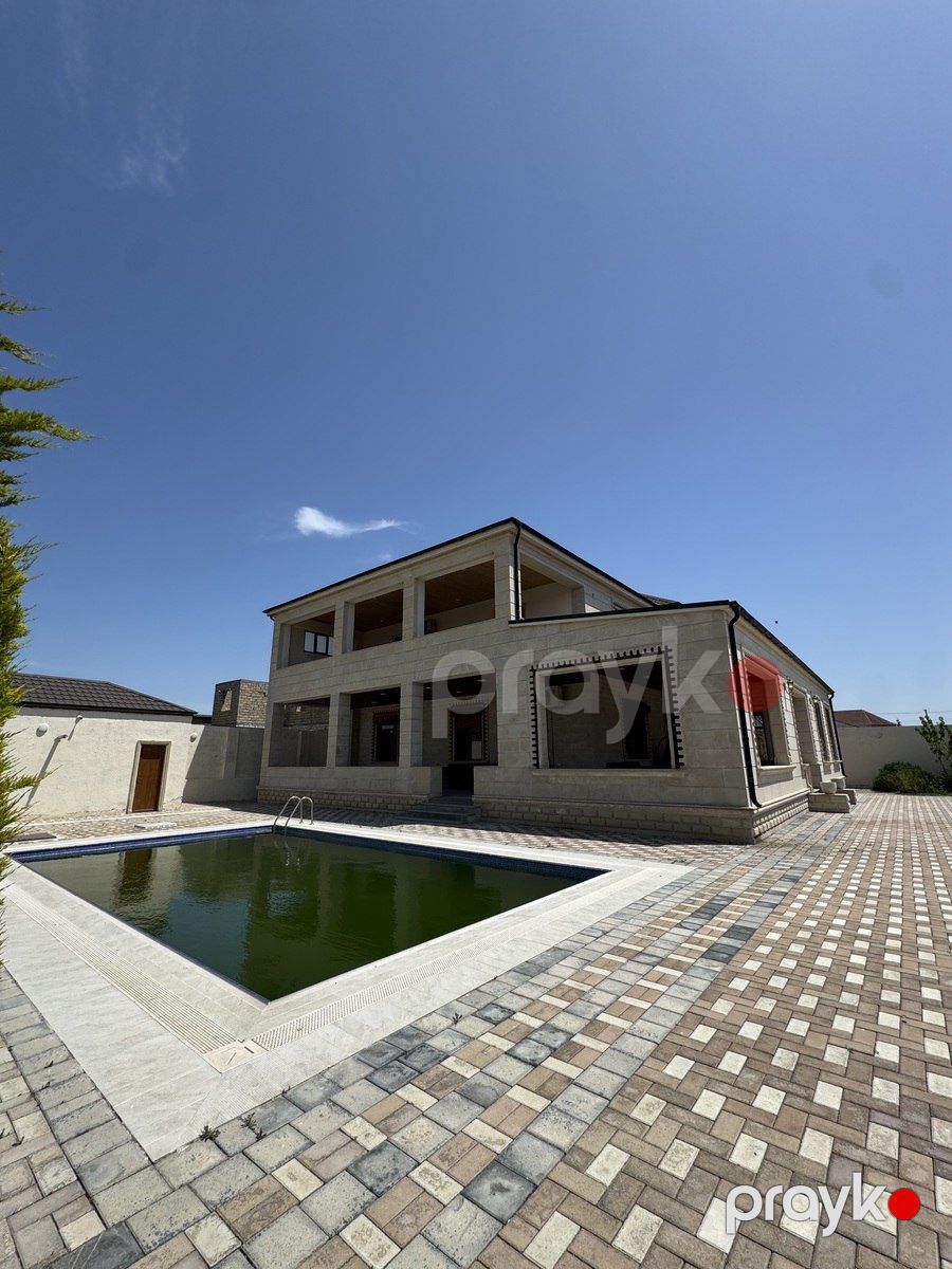 Satılır 6 otaqlı həyət evi/bağ evi 300 m² — Ev, villa, Bakı (3)