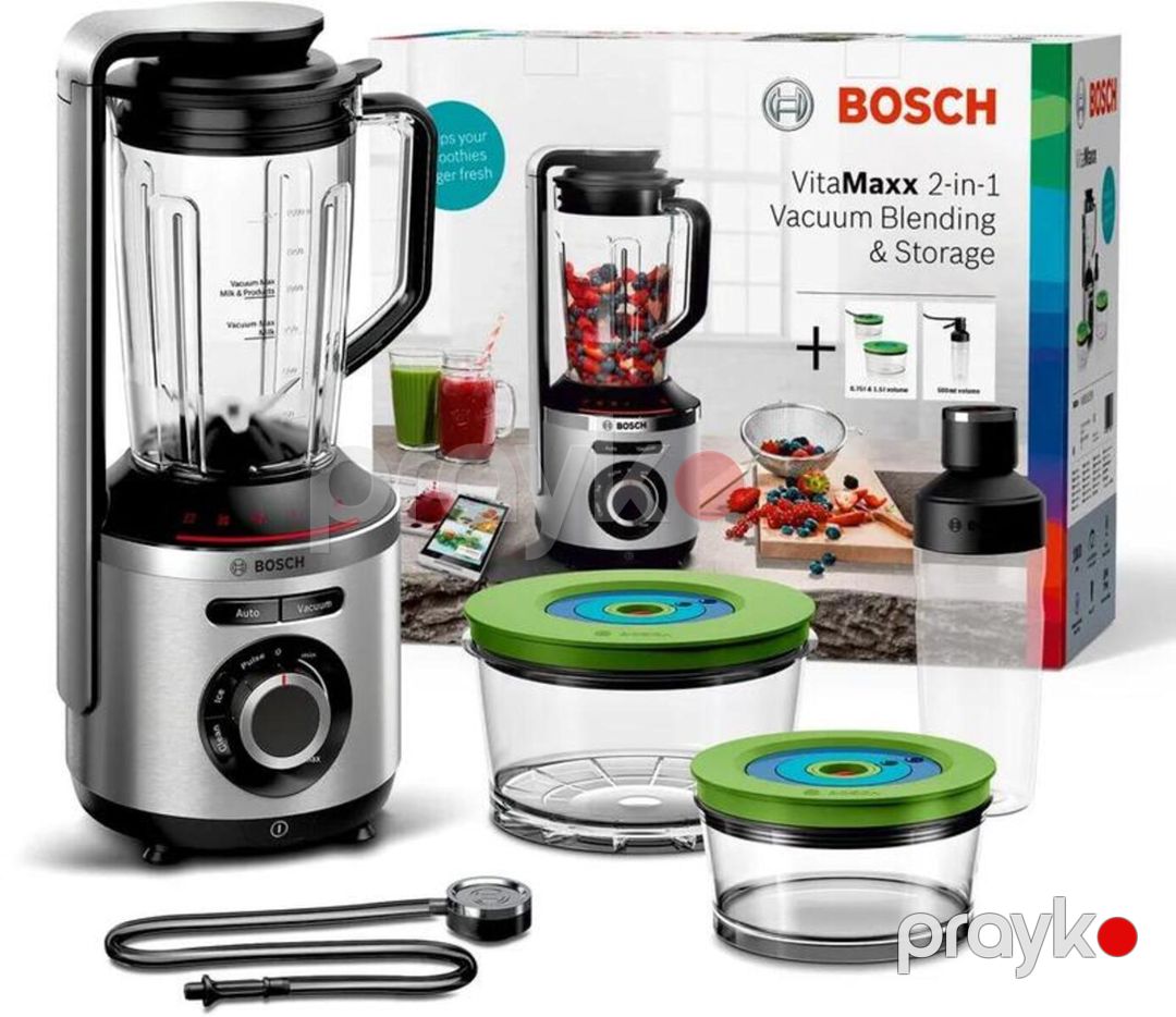 Kokteyl Blenderi Bosch MMBV625M + Vacuum — Ev texnikası, Bakı (4)