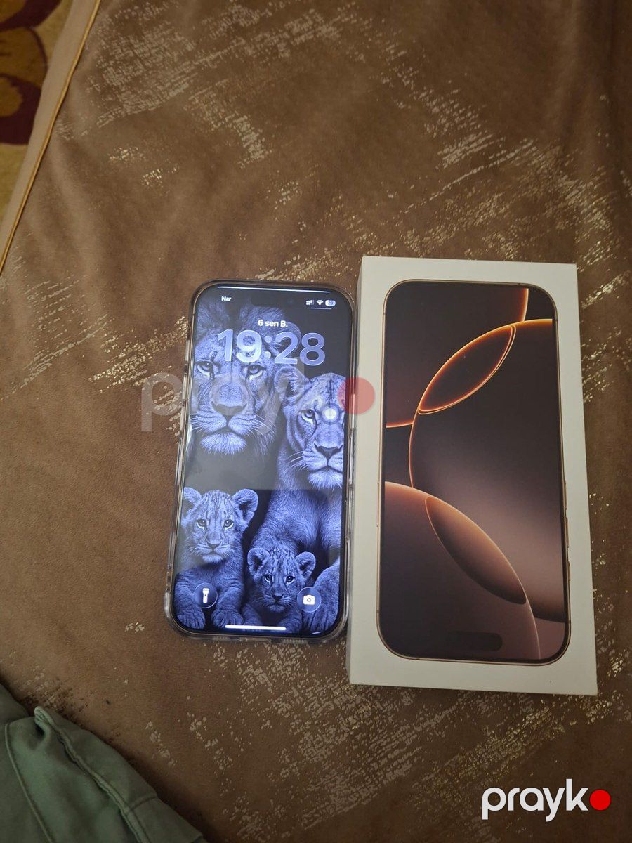 Apple iPhone 16 Pro Desert Titanium 256GB/8GB — Smartfonlar, Bakı (3)