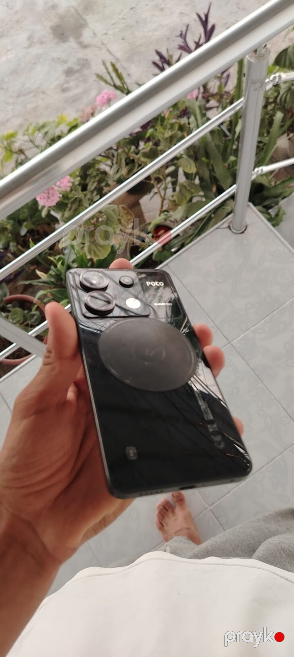 Poco rəng - Qara, Barmaq izi — Xiaomi, Saatlı (4)