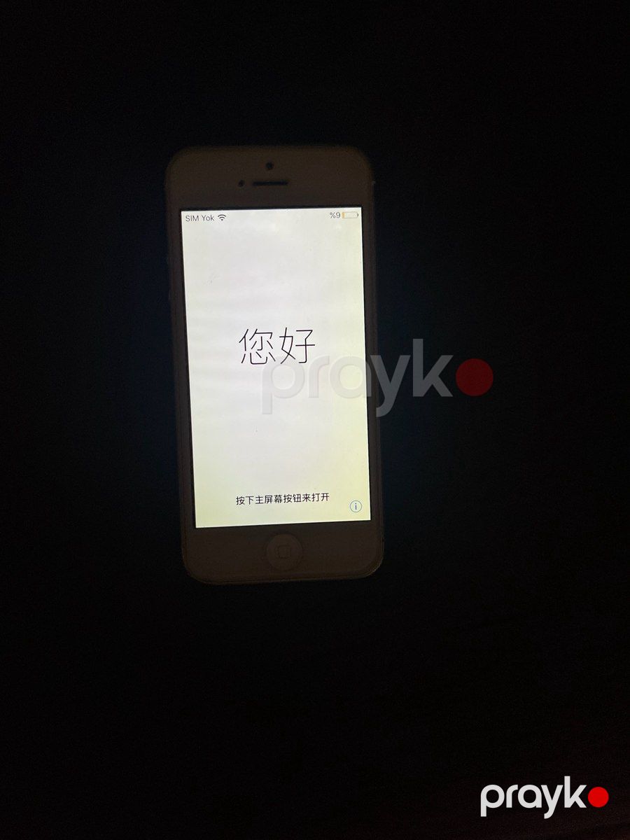 Apple iPhone 5 White/Silver 64GB — Smartfonlar, Bərdə (5)