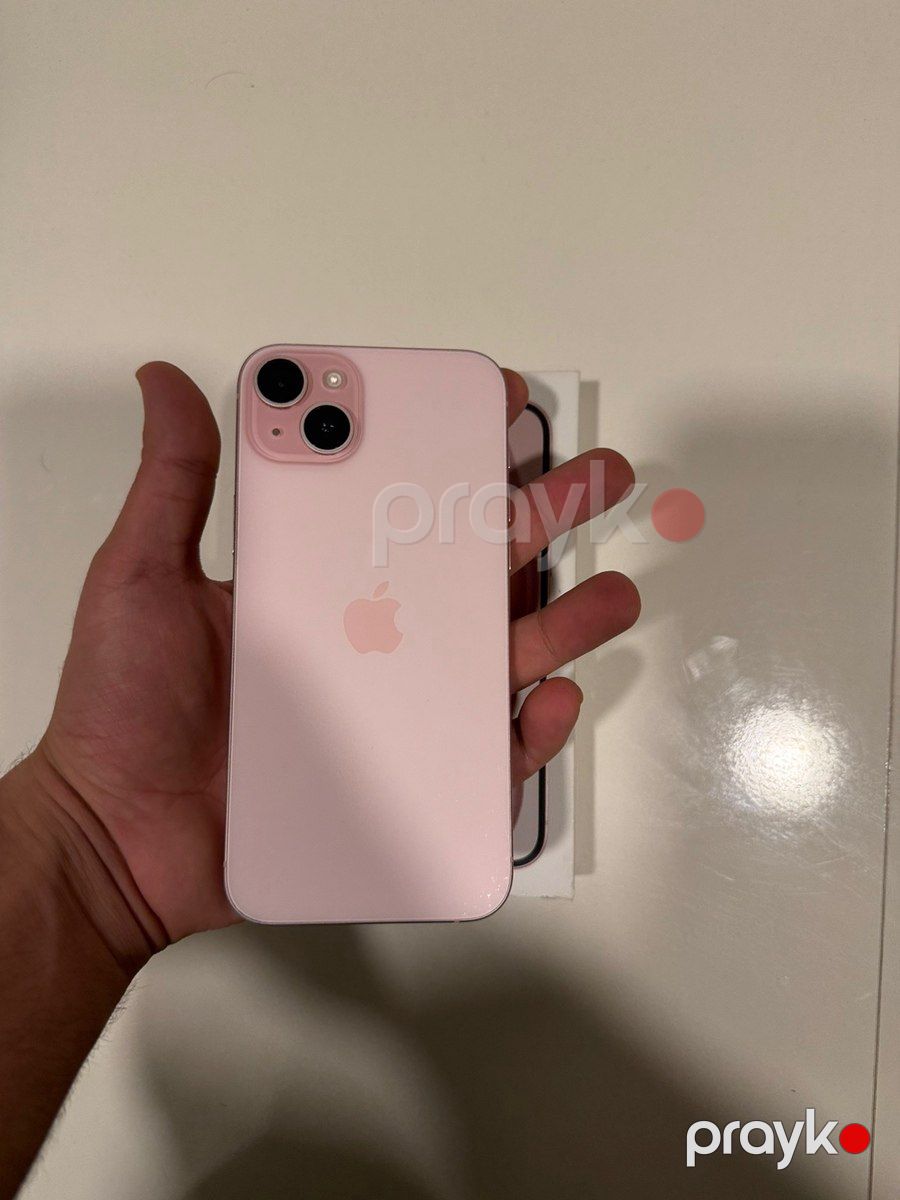 Apple iPhone 15 Plus Pink 128GB/6GB — Smartfonlar, Bakı (5)